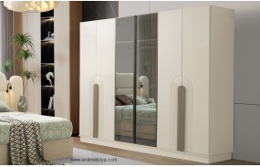 Ören 6 Kapılı Mdf Gardırop