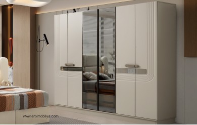 Söke 6 Kapılı Mdf Gardırop